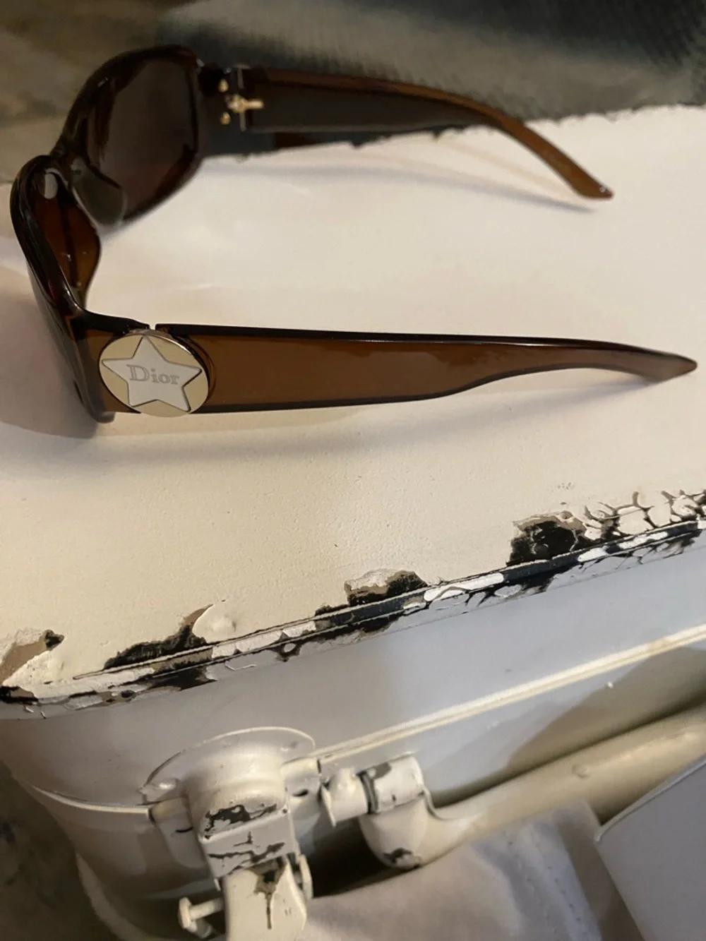 Dior Brown Sunglasses with Brown Lenses - Picture 6 of 8